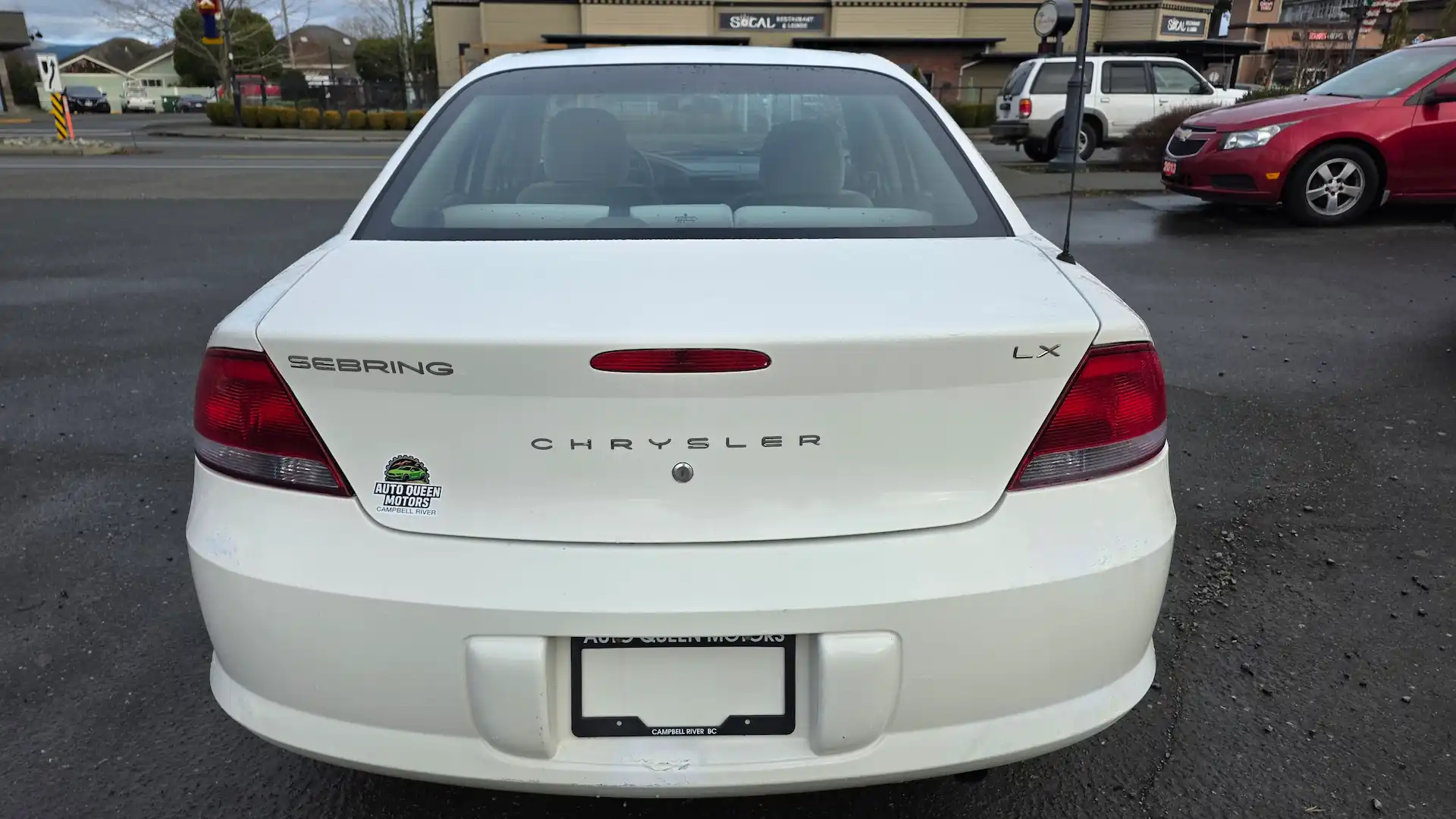 2003 Chrysler Sebring Rear