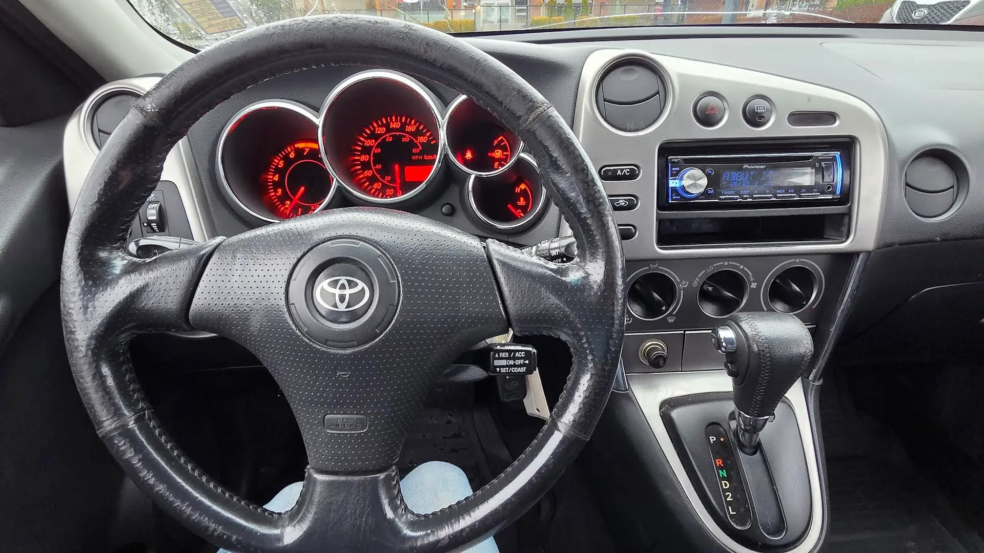 2003 Toyota Matrix XR inside 3