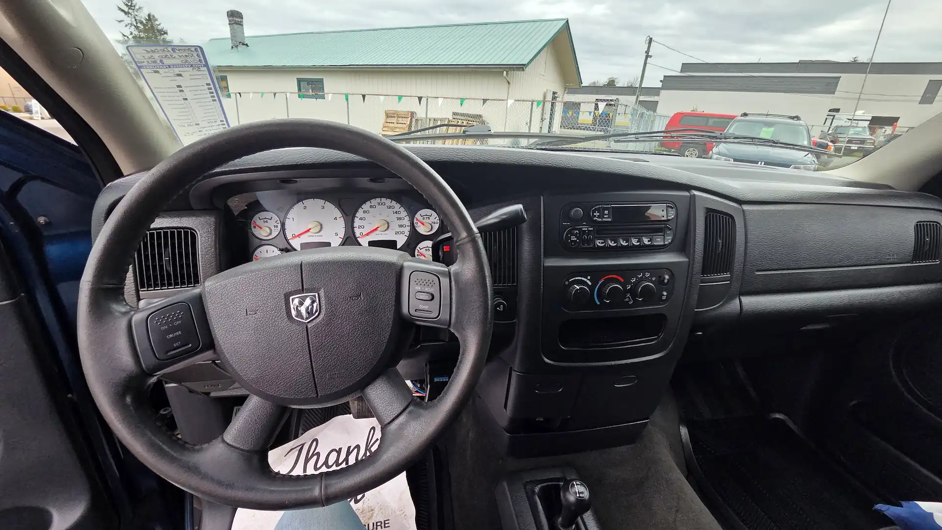 2004 Dodge Ram 3500 Longbox SLT inside 3