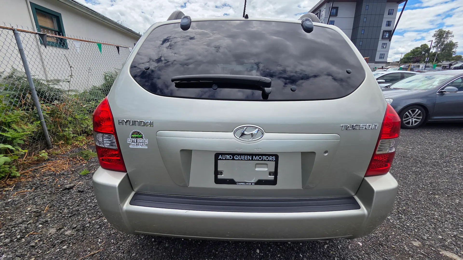 2007 Hyundai Tucson Rear