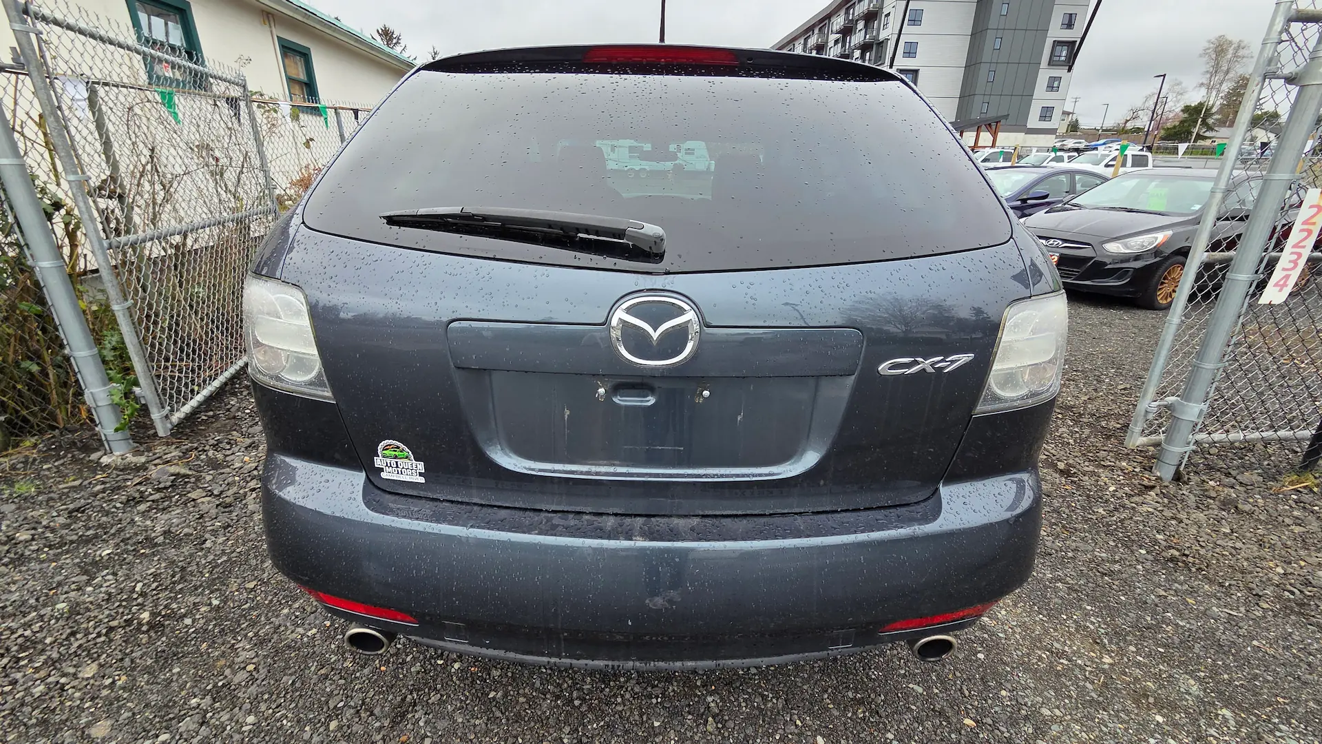2011 Mazda CX-7 Rear