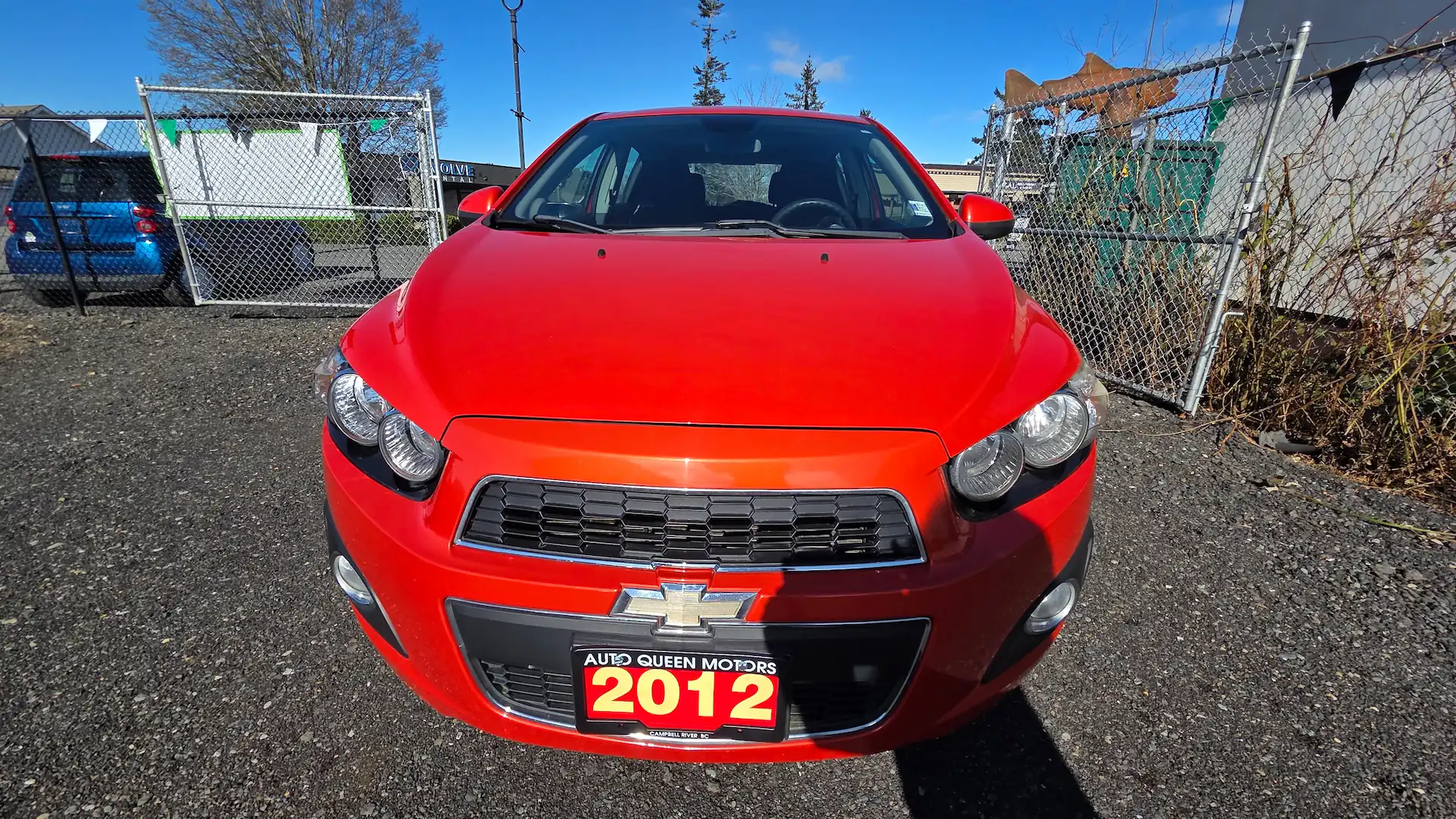 2012 Chevrolet Sonic Front