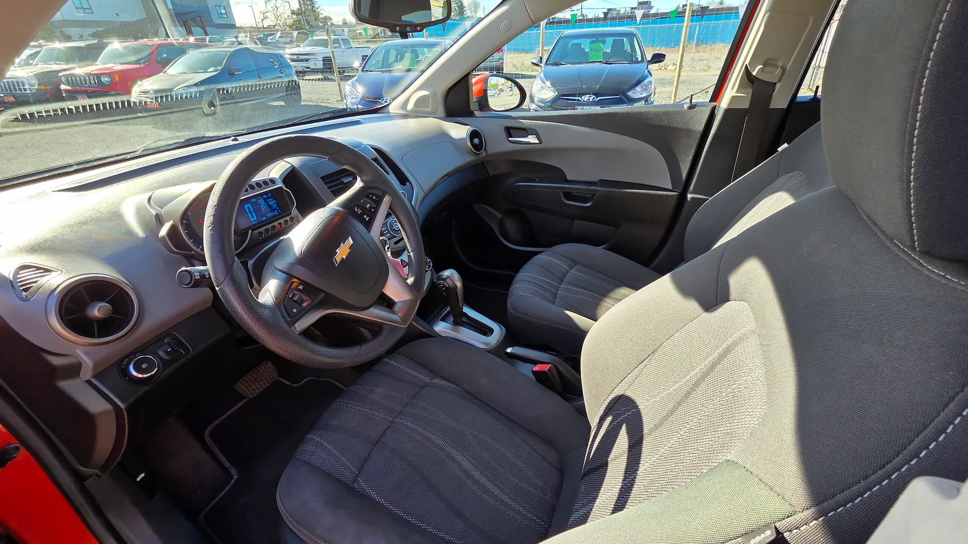 2012 Chevrolet Sonic inside 2