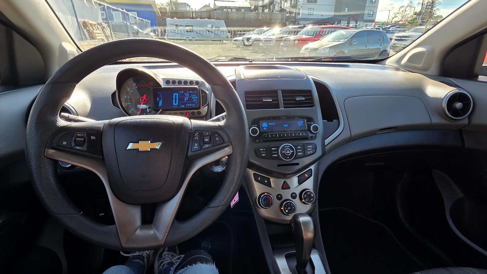 2012 Chevrolet Sonic inside 3