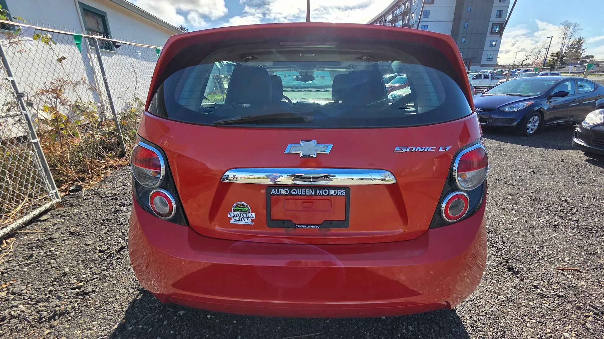 2012 Chevrolet Sonic Rear