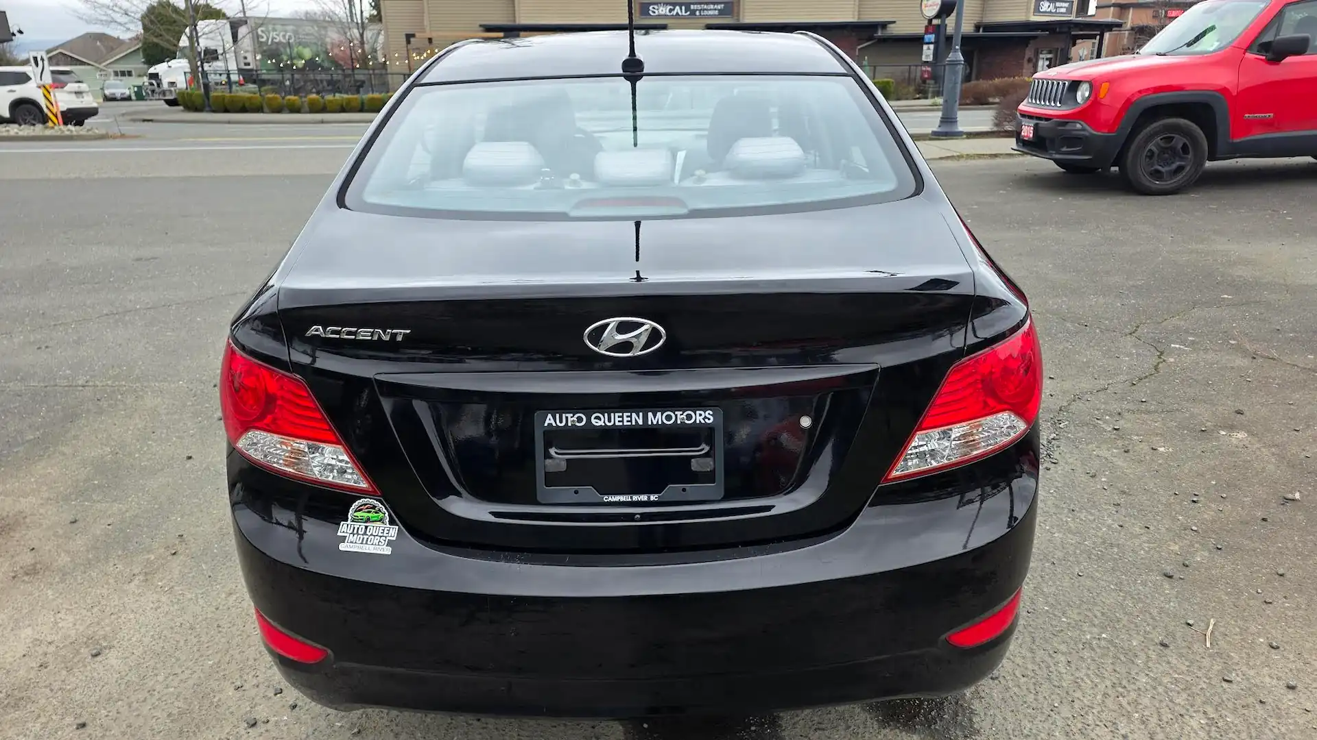 2012 Hyundai Accent Rear