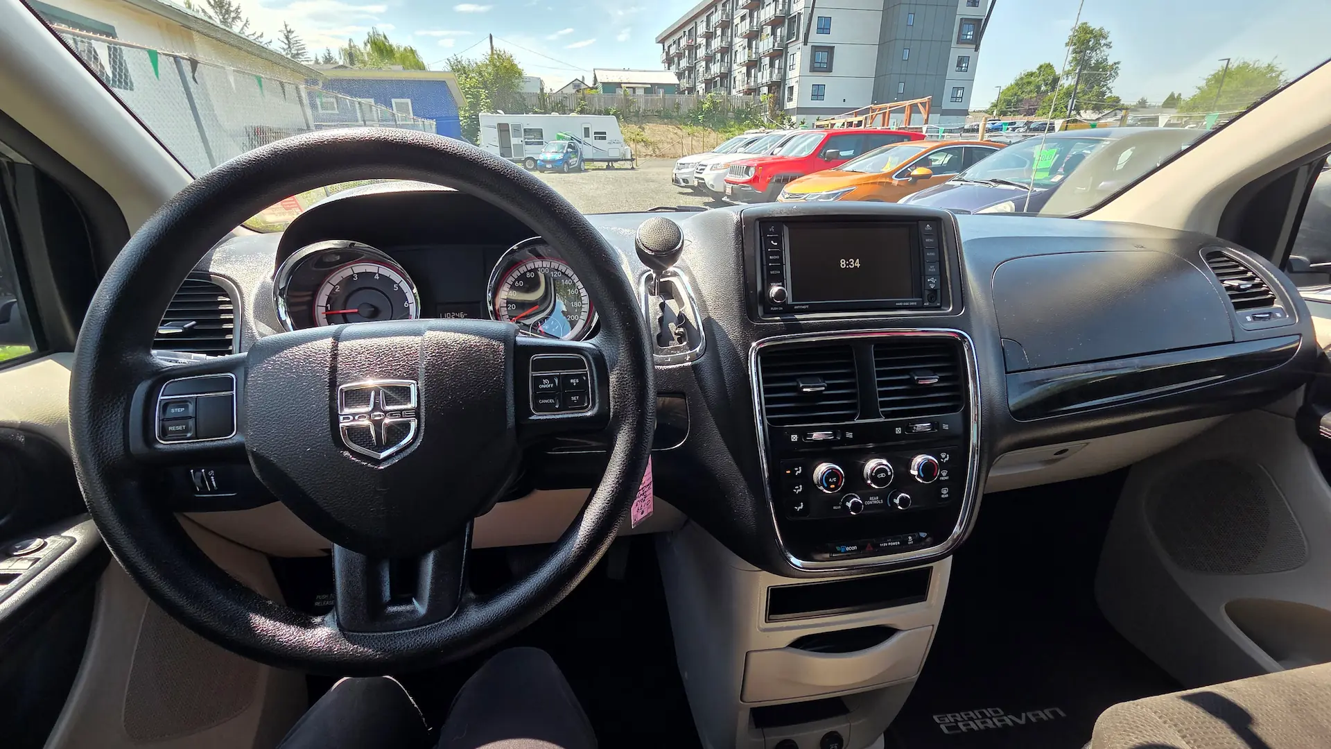2013 Dodge Grand Caravan SXT full front interior