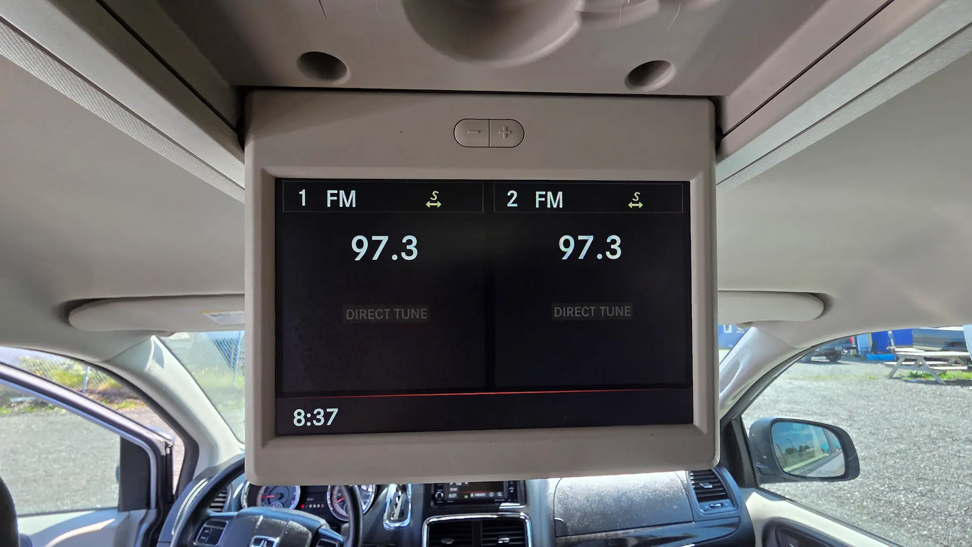 2013 Dodge Grand Caravan SXT rear screen