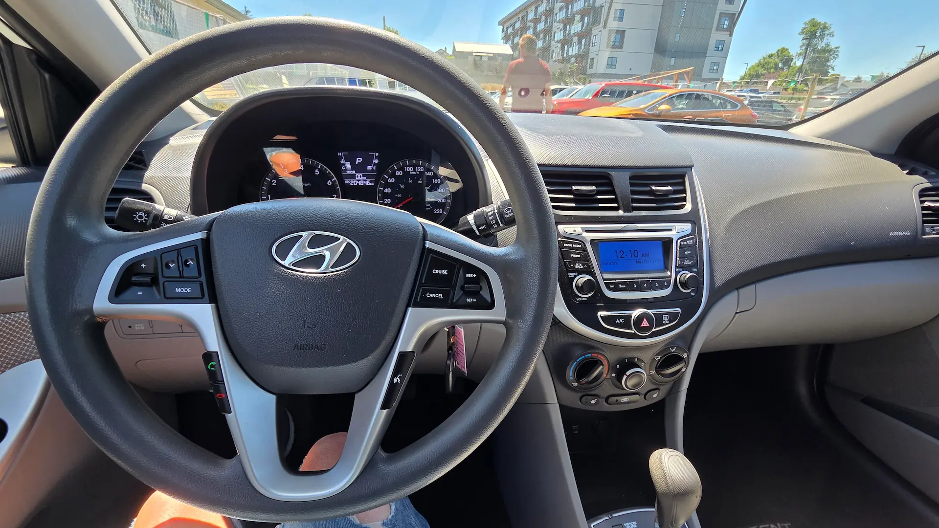Hyundai Accent GL Inside 3