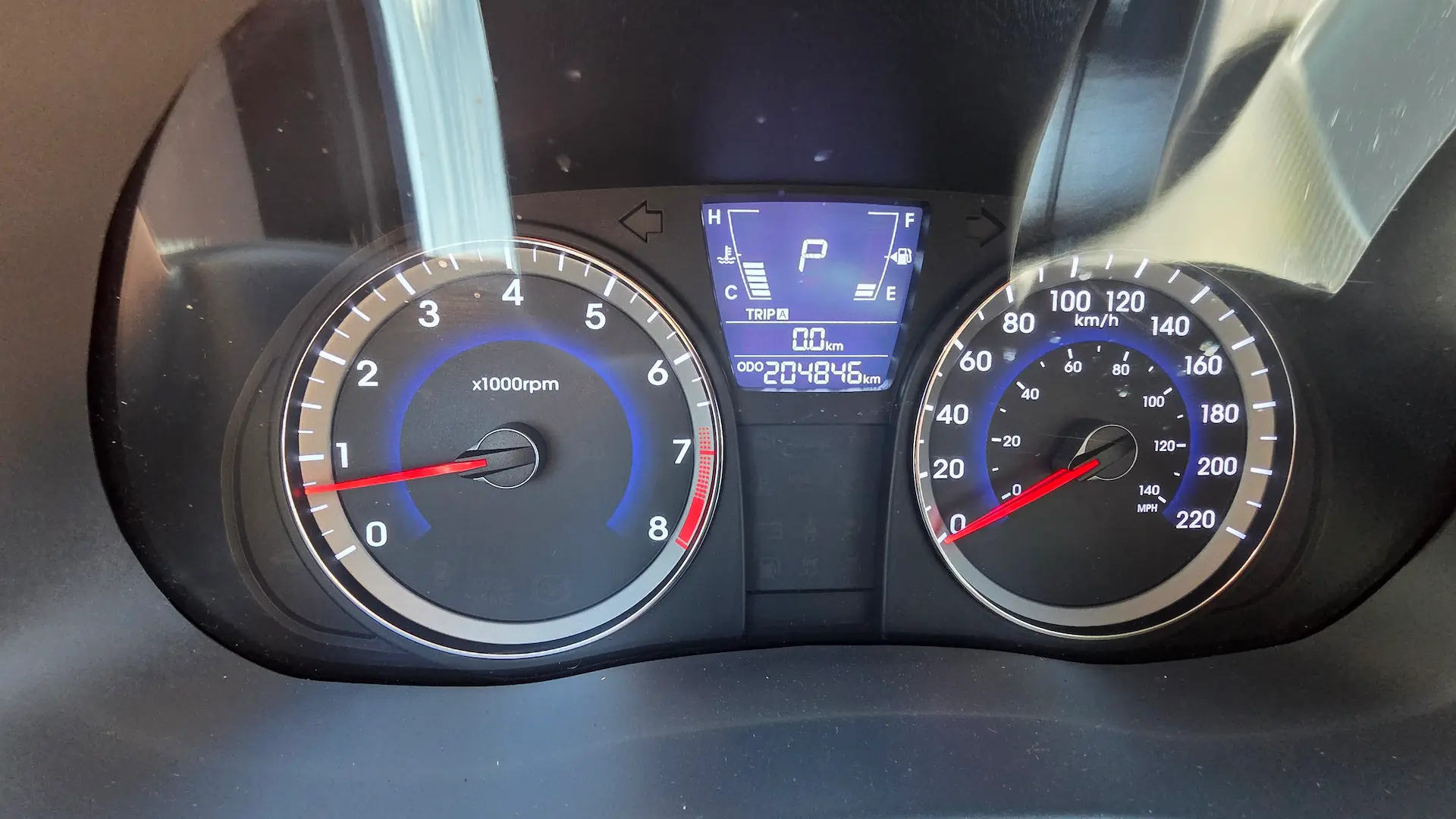 Hyundai Accent GL Inside 6