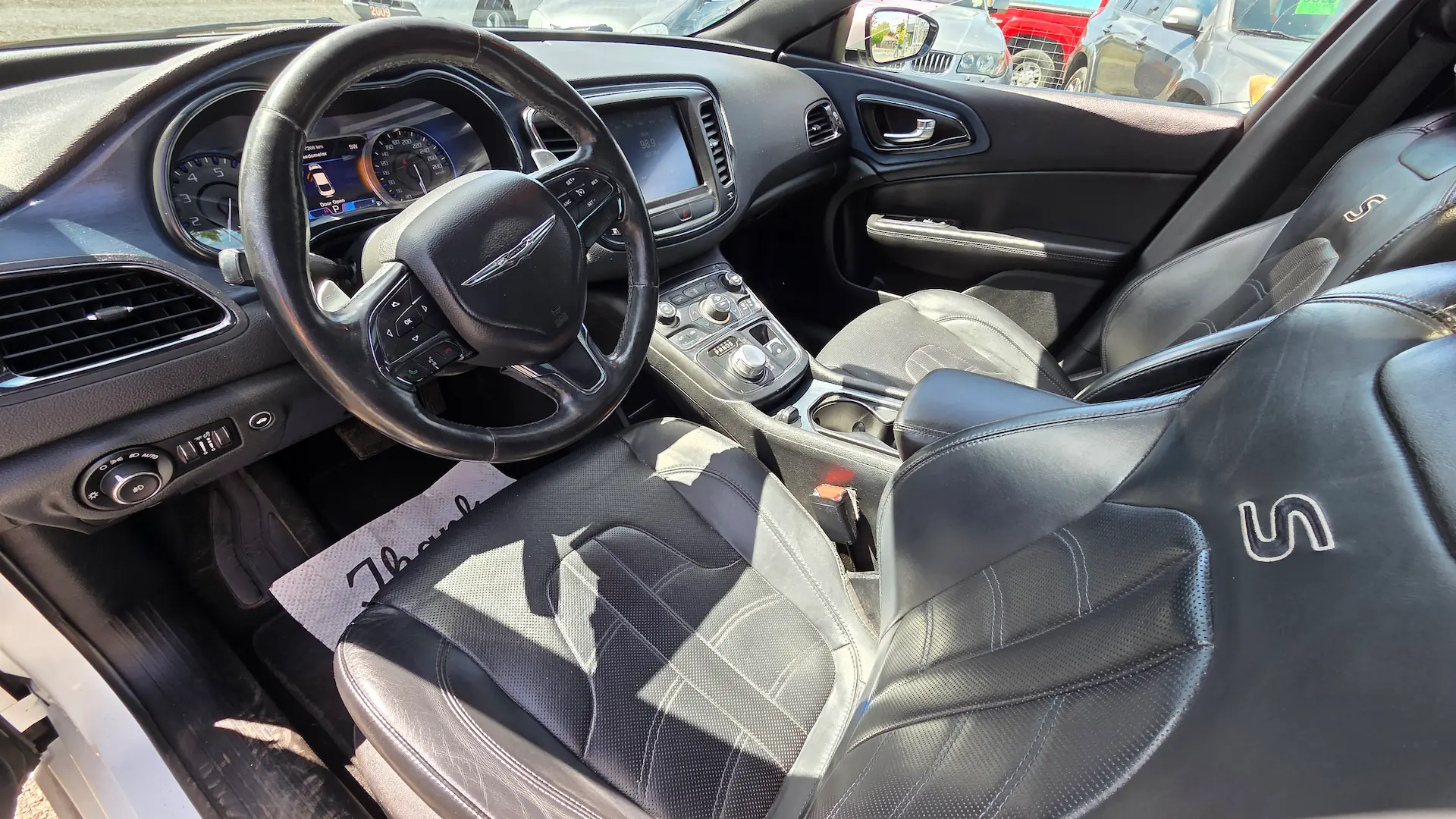 2015 Chrysler 200S Inside 2