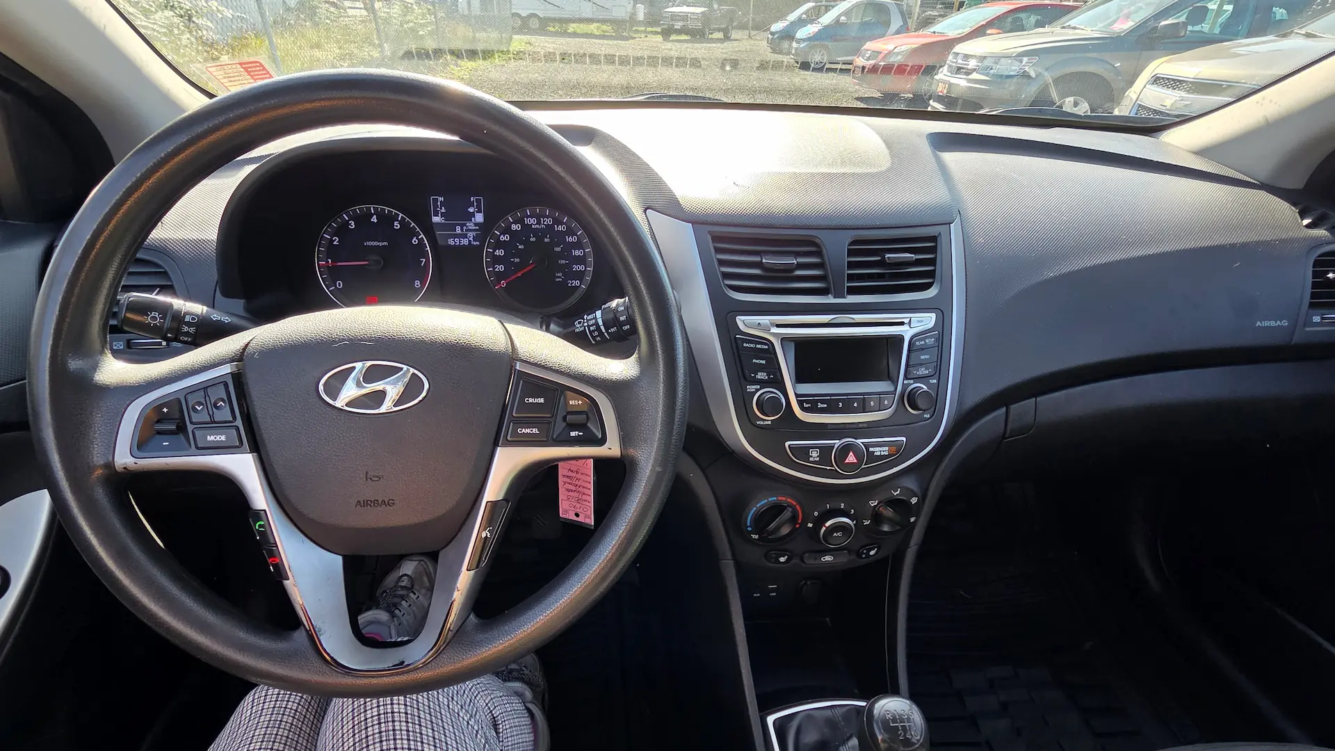 2015 Hyundai Accent Inside 3