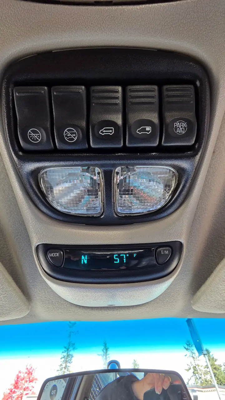 Oldsmobile Silhouette Inside 6