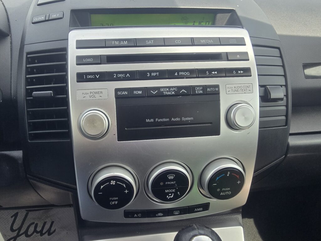 2007 Mazda 5 Radio